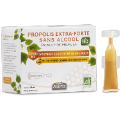 PROPOLIS EXTRA-FORTE PEUPLIER SANS ALCOOL BIO