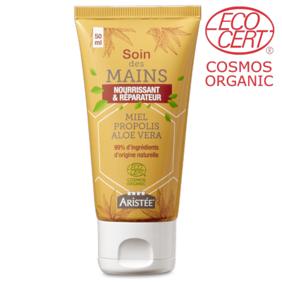 SOIN DES MAINS MIEL, PROPOLIS & ALOE VERA BIO