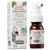 SPRAY BUCCAL SANS ALCOOL PROPOLIS, MIEL & PLANTES BIO